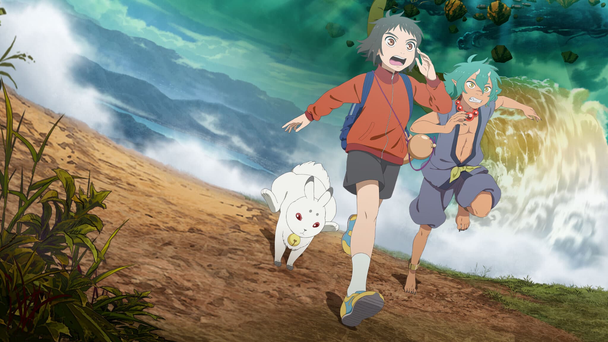 Child of Kamiari Month backdrop