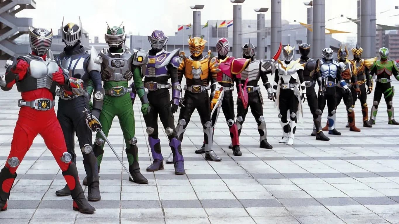 Kamen Rider Ryuki Special: 13 Riders backdrop